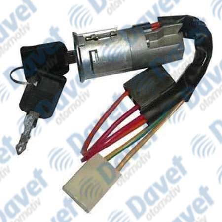 HELLUX HLC600073 Kontak Anahtari R19 1.4-Clio 1.2-1.4- Espace Ii [ Kilitli ]